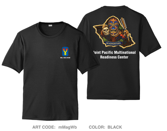 HHC, 196th IN BDE Hi-Tech Performance Unisex SS Tee - mMagWb