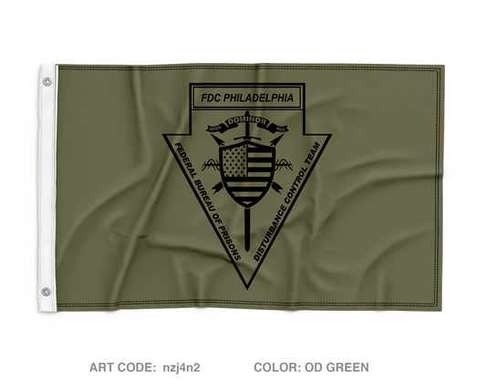 FDC Philadelphia DCT Wall Flag - nzj4n2