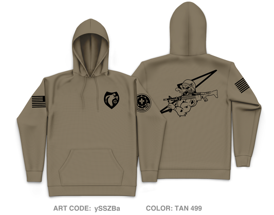 3PLT Ghost Troop, 2/2CR Core Men's Hooded Performance Sweatshirt - ySSZBa