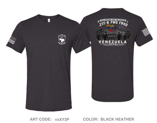 JTFB FRSD Venezuela Comfort Unisex Triblend SS Tee - vxXY3P