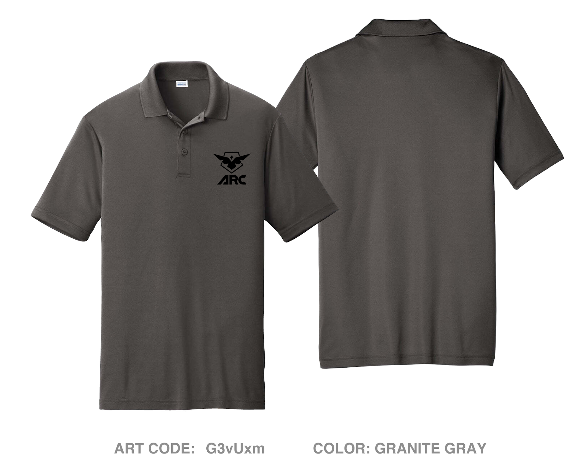 Armaments Research Company Hi-Tech Performance Men's SS Polo - G3vUxm