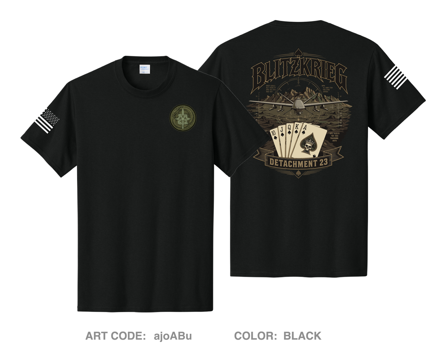 378th MI Comfort Unisex Cotton SS Tee - ajoABu