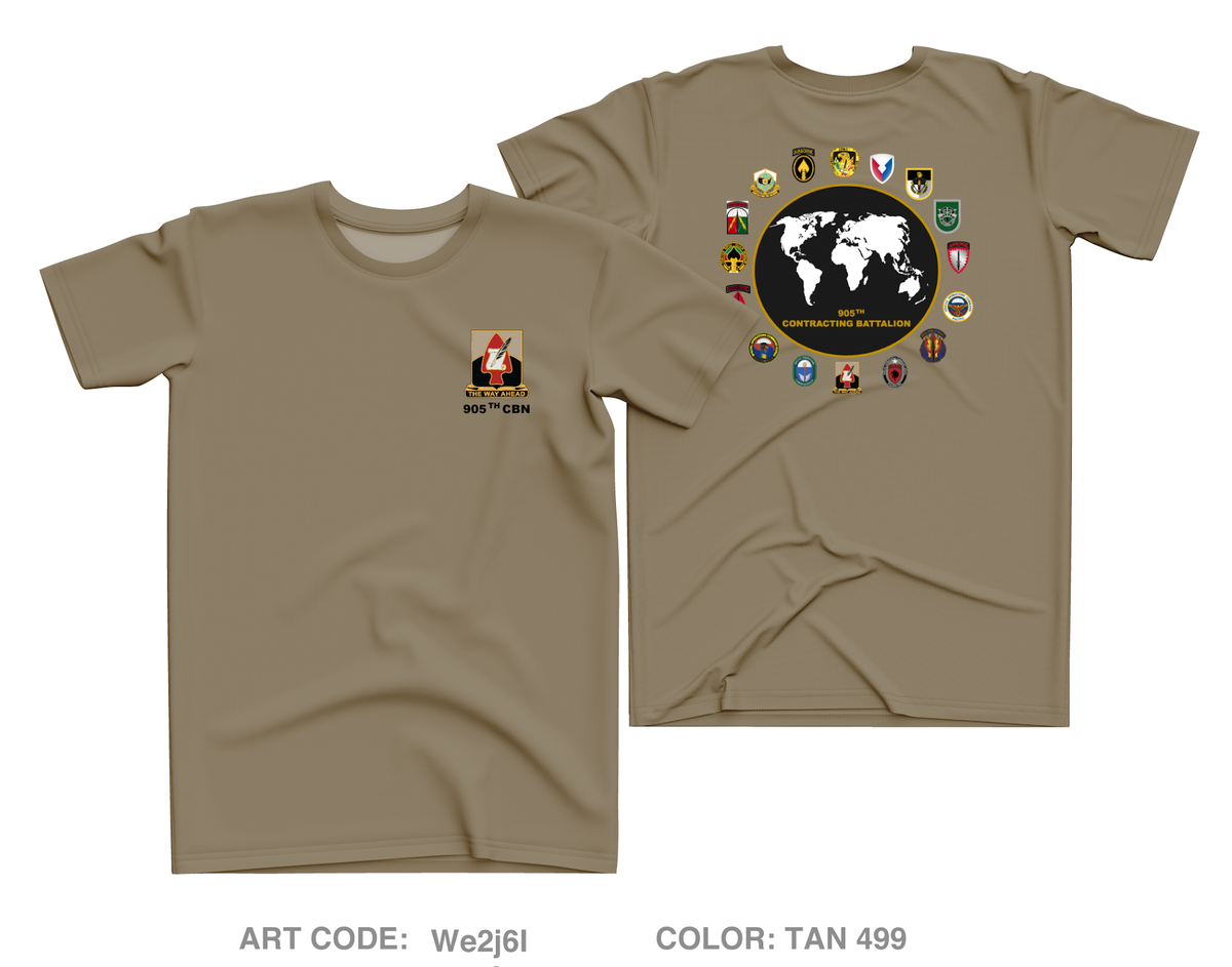 905th Contracting Battalion Core Men's SS Performance Tee - We2j6I