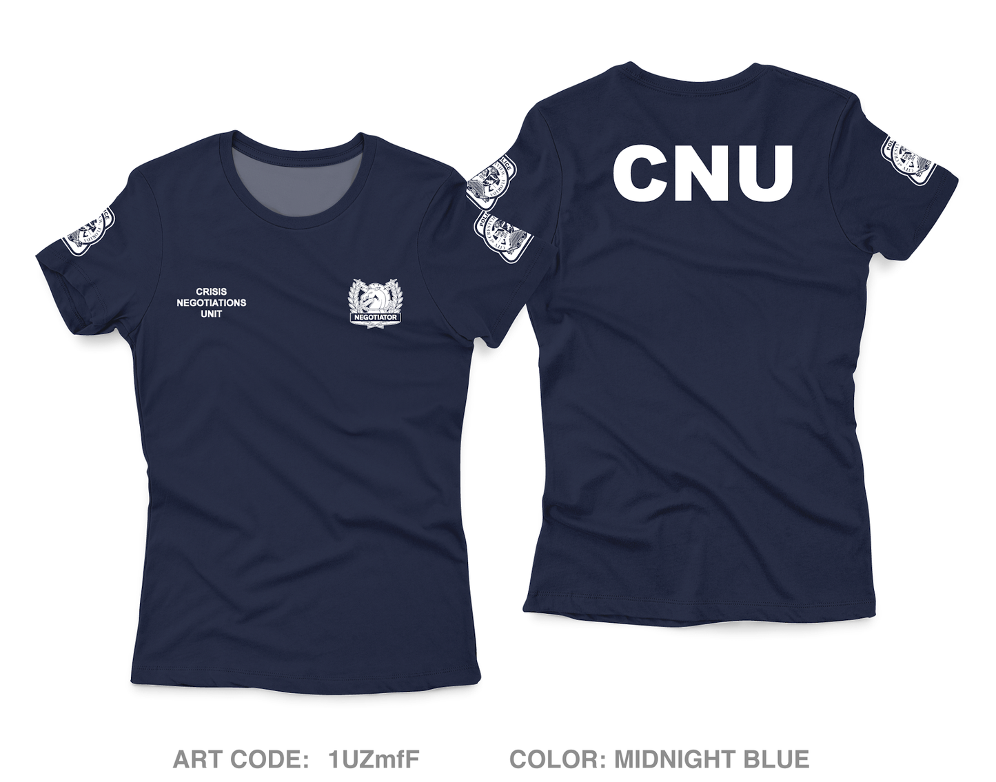 Crisis Negotiations Unit Core Women's SS Performance Tee - 1UZmfF
