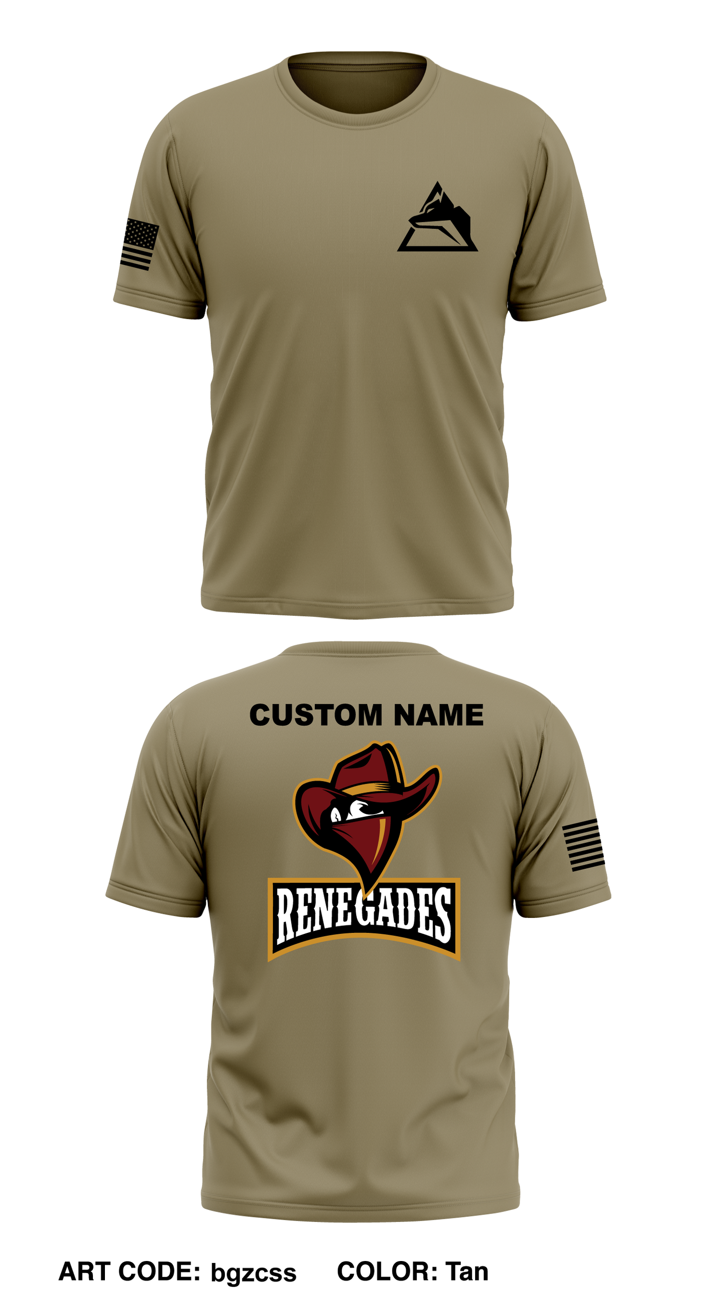 Custom - B CO, 3-67AR Core Men's SS Performance Tee - bgzcss