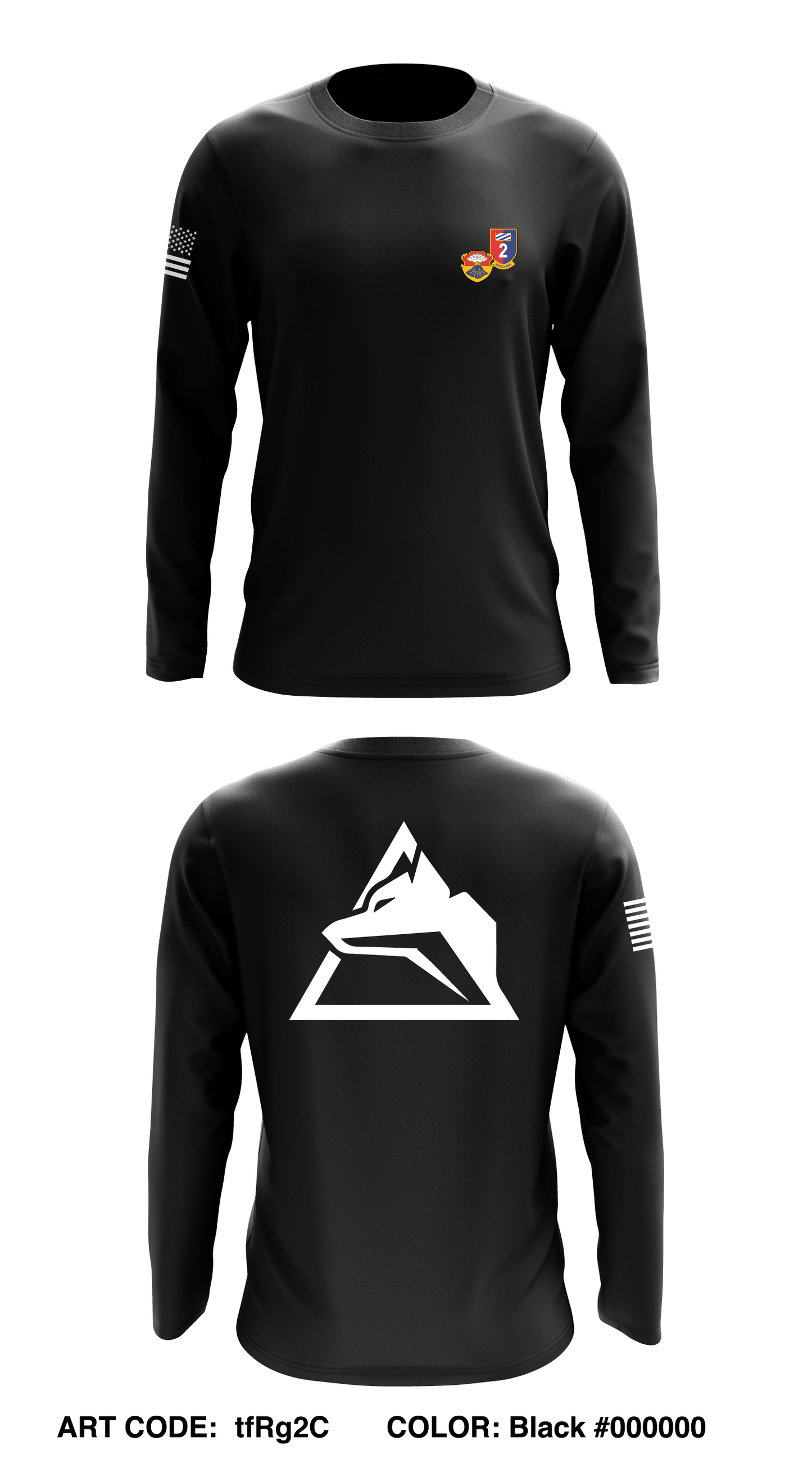 B CO, 3-67AR Core Men's LS Performance Tee - tfRg2C