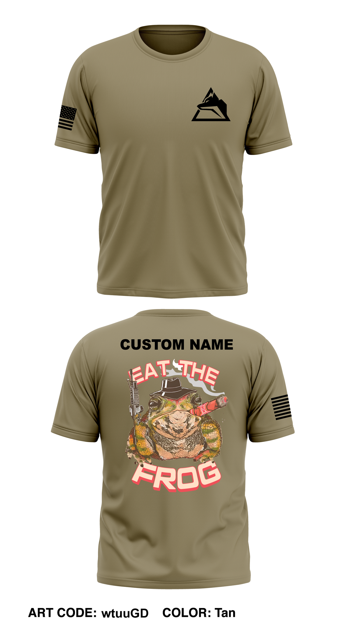 Custom - B CO, 3-67AR Core Men's SS Performance Tee - wtuuGD