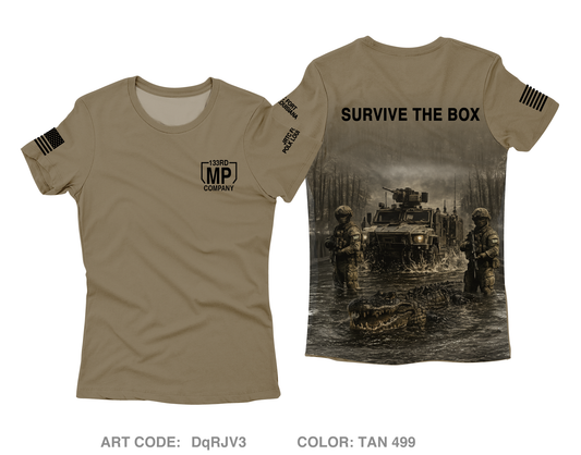 133rd MP Company Core Women's SS Performance Tee - DqRJV3