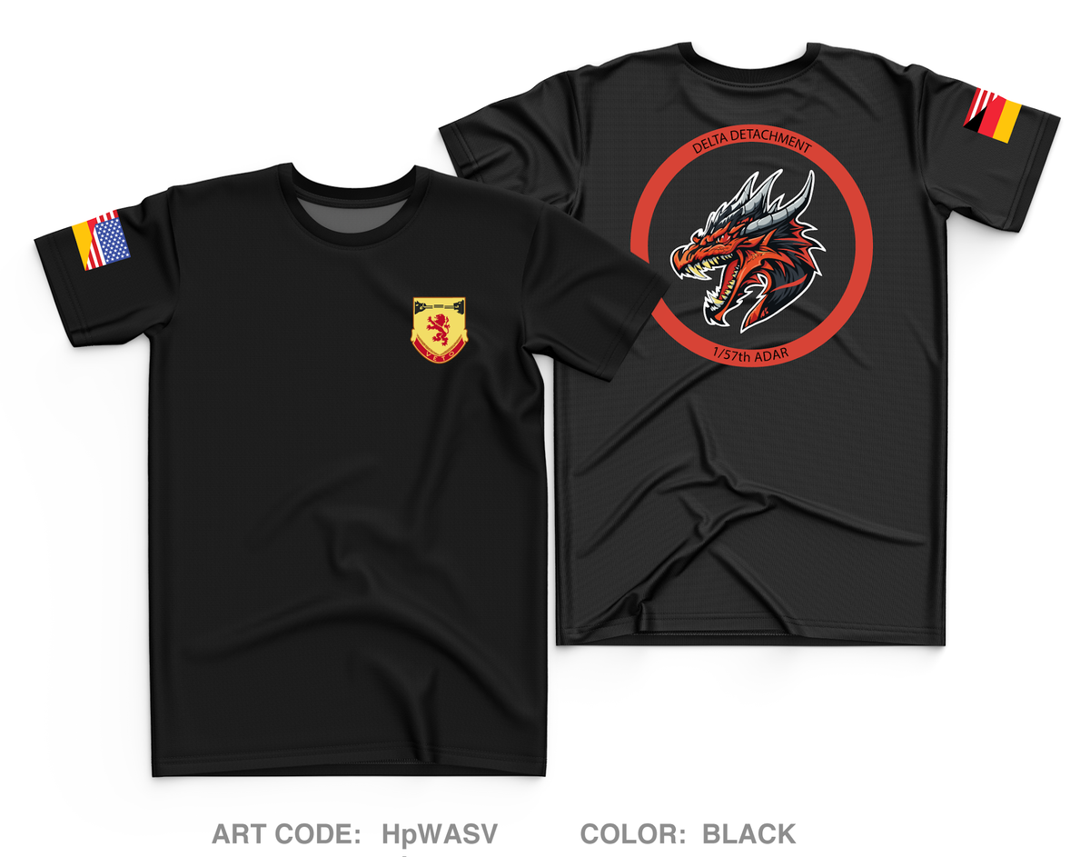 1/57th ADAR DELTA DETACHMENT Core Men's SS Performance Tee - HpWASV