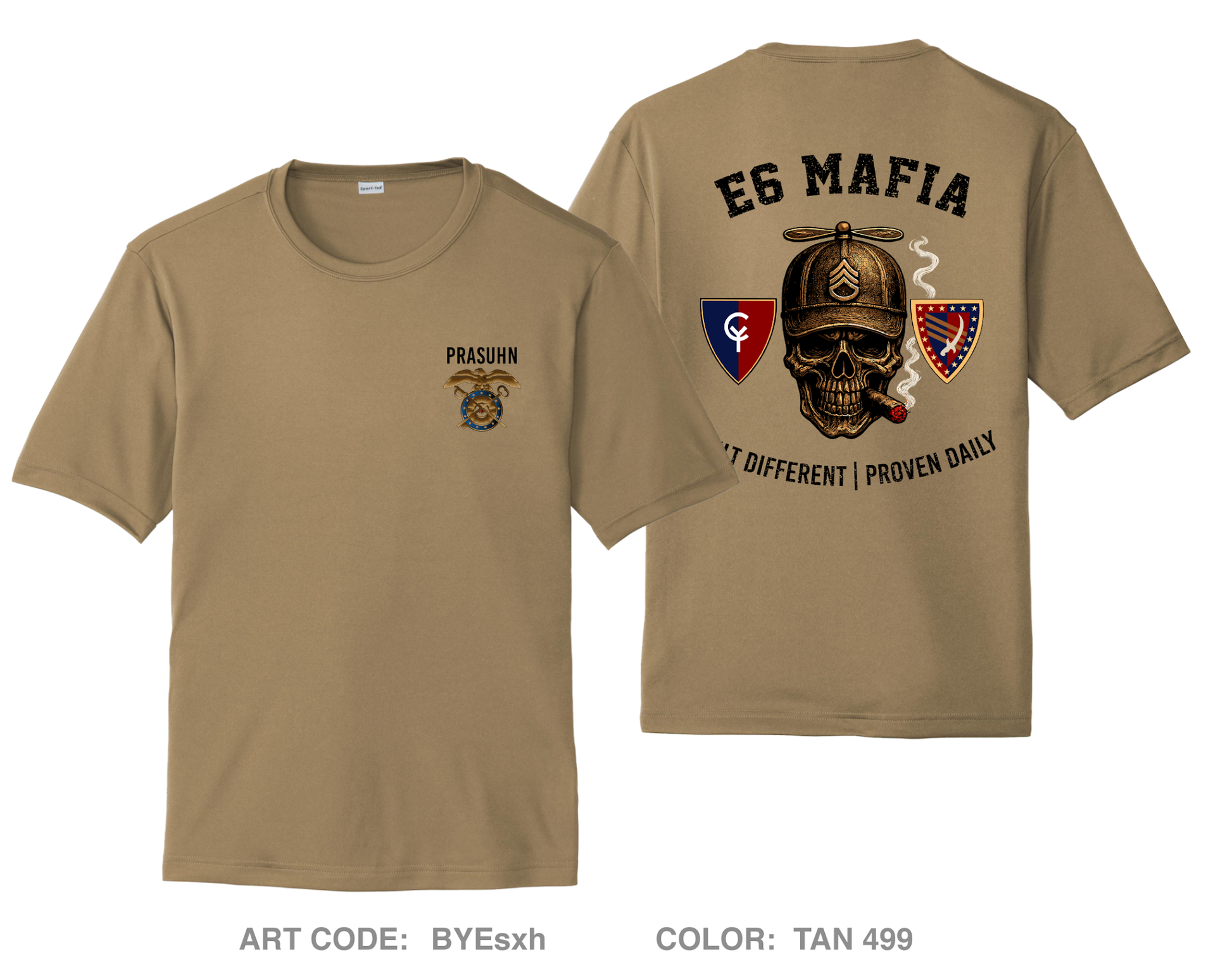 38 DSB Hi-Tech Performance Unisex SS Tee - BYEsxh