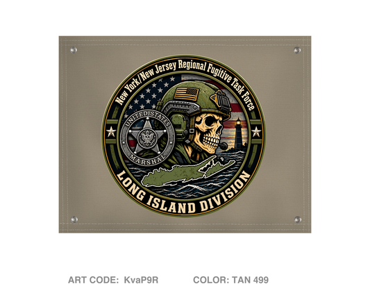 USMS NY/NJ RFTF Long Island Banner Flag - KvaP9R