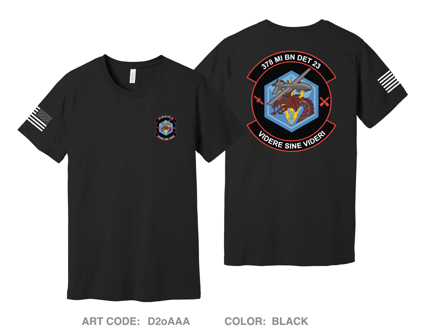 378th MI Comfort Unisex Cotton SS Tee - D2oAAA