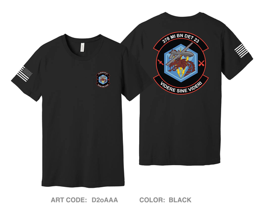 378th MI Comfort Unisex Cotton SS Tee - D2oAAA