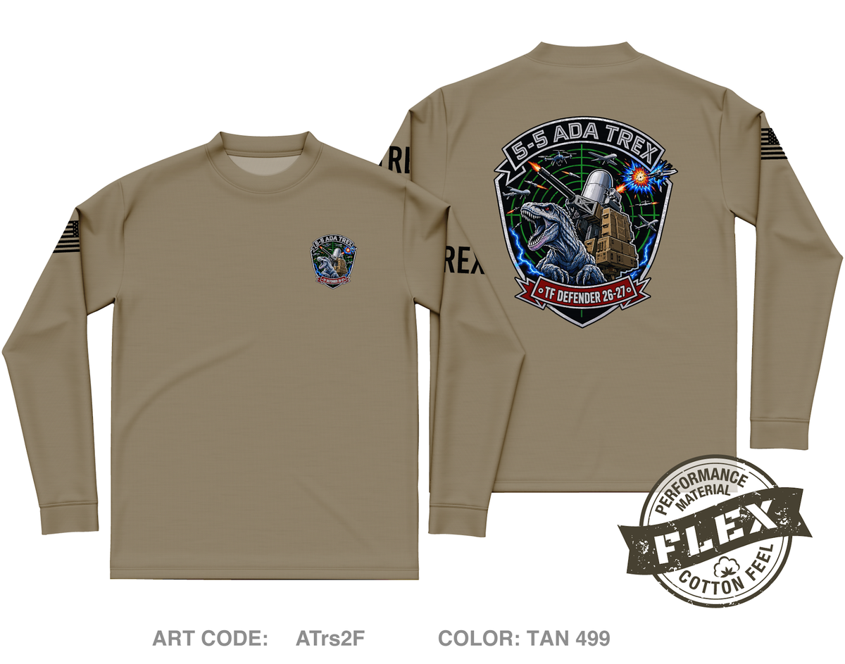 5-5 ADA BN Core Men's LS Flex Performance Tee - ATrs2F