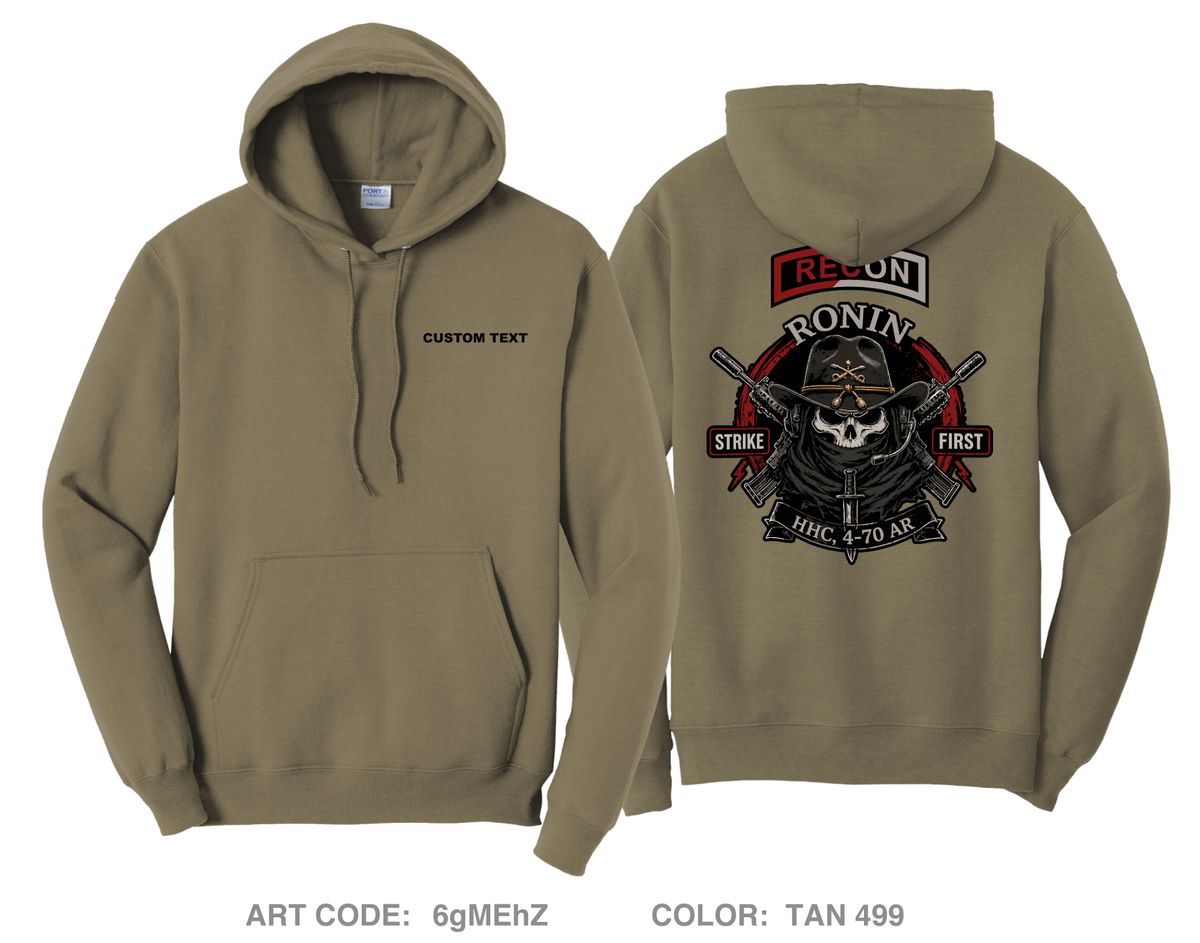 CUSTOM RECON 4-70AR Comfort Unisex Hooded Sweatshirt - 6gMEhZ