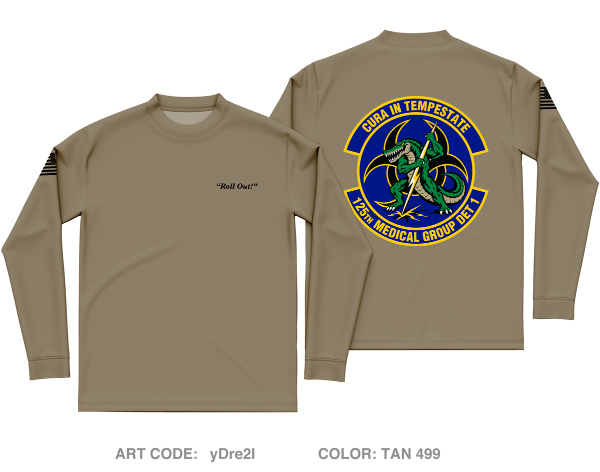 125 MDG Det 1 Store 1 Core Men's LS Performance Tee - yDre2I