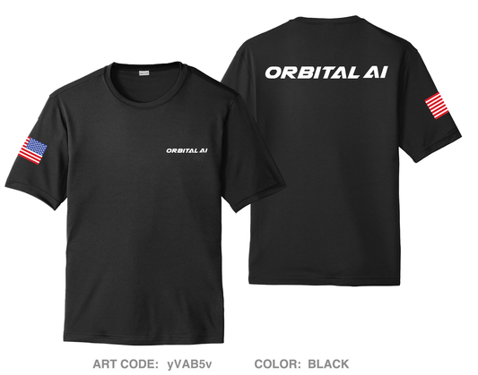 Orbital AI Hi-Tech Performance Unisex SS Tee - yVAB5v
