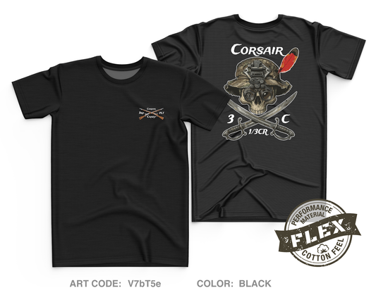 Trench line gear Core Men's SS Flex Performance Tee - V7bT5e