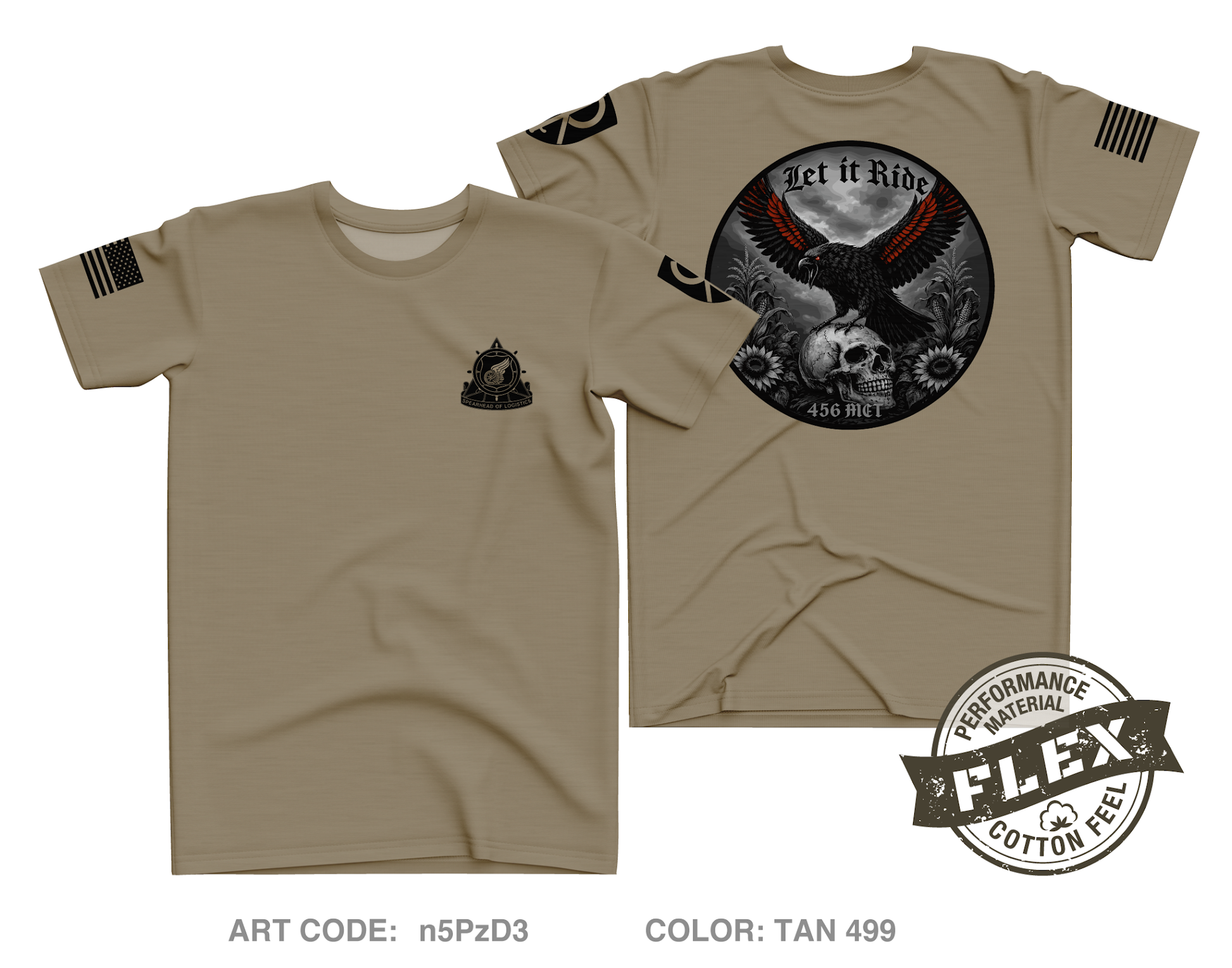 456 MCT Core Men's SS Flex Performance Tee - n5PzD3