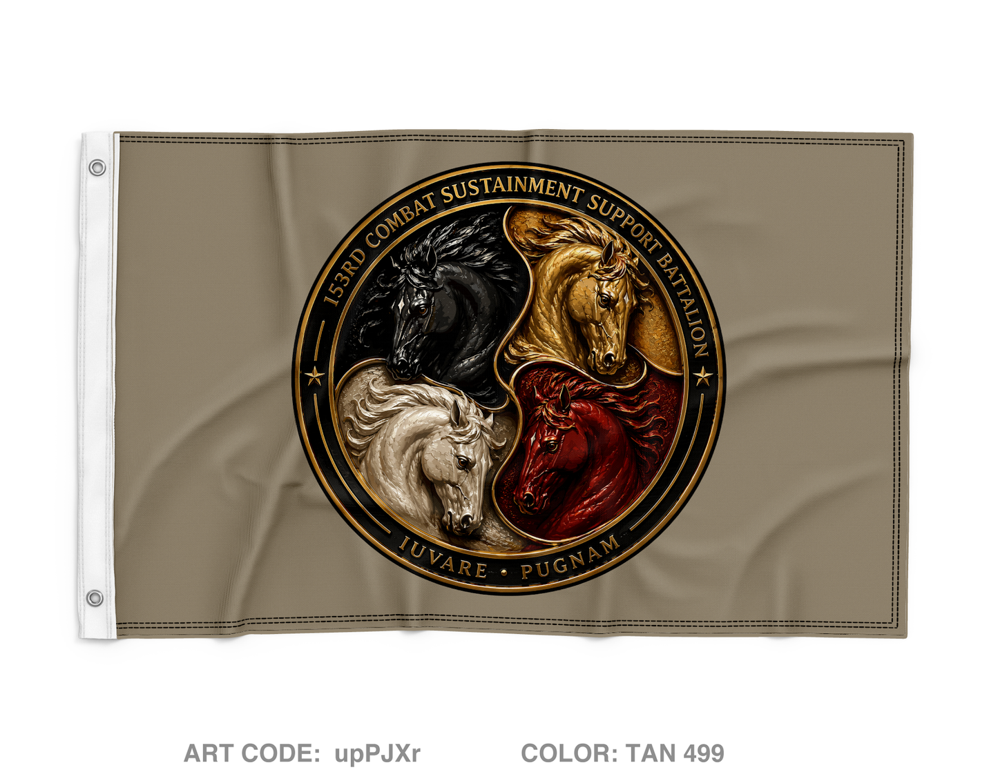 153rd CSSB Wall Flag - upPJXr