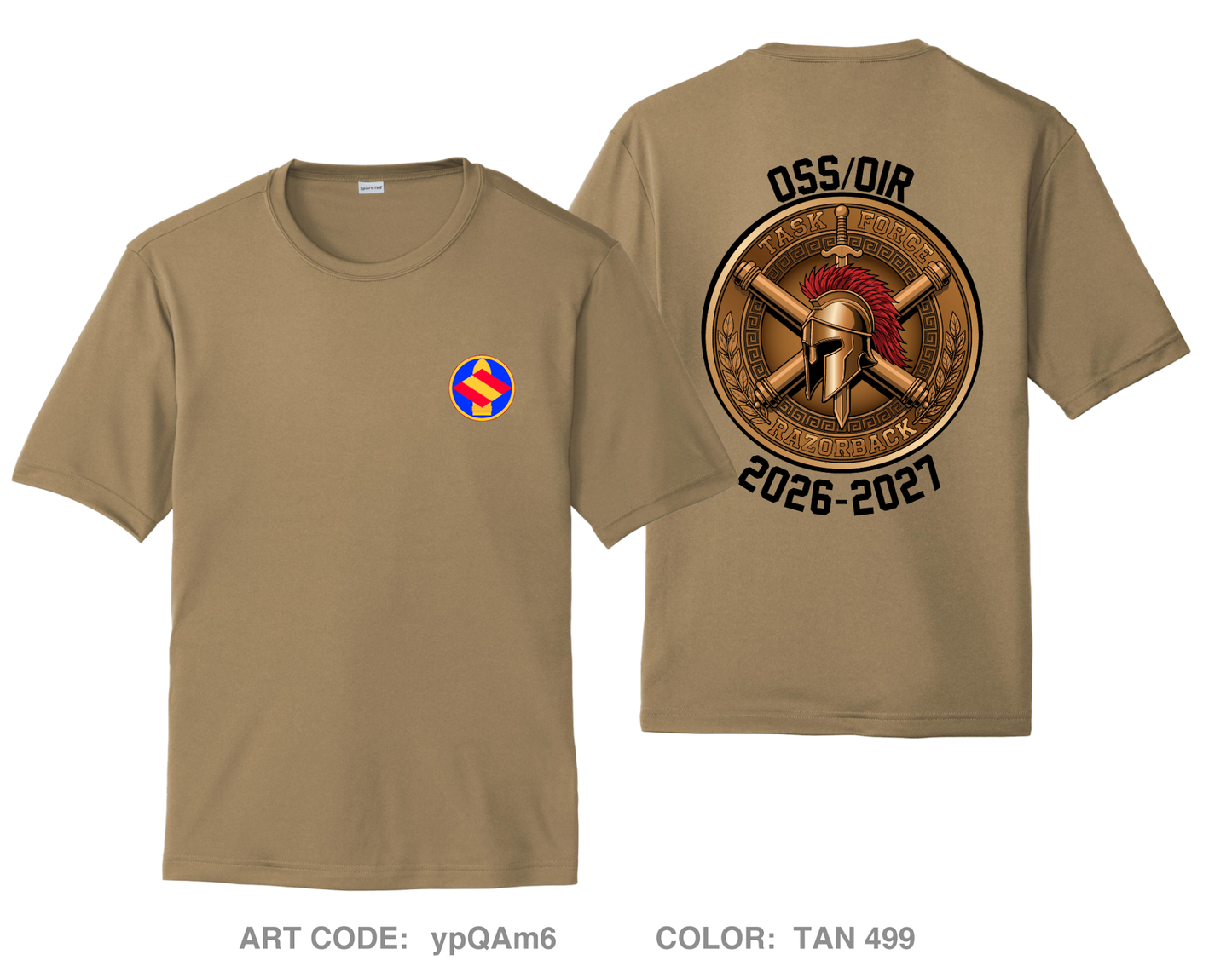 HHB 142nd Field Artillery Brigade Hi-Tech Performance Unisex SS Tee - ypQAm6