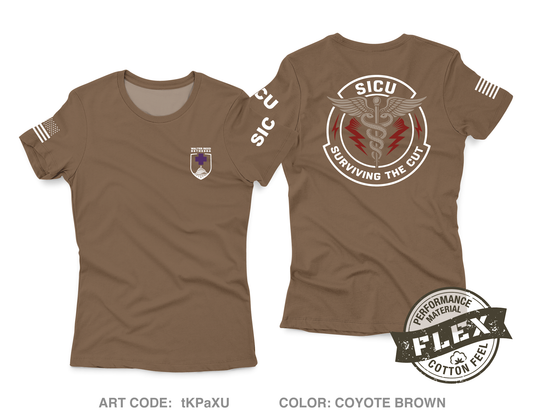 WRNMMC Surgical ICU Core Women's SS Flex Performance Tee - tKPaXU