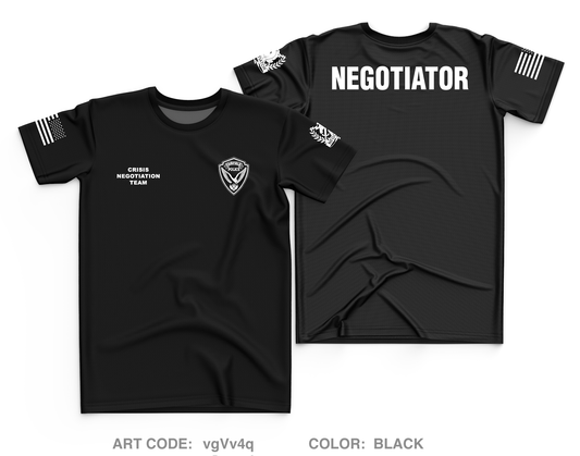 Crisis negotiations unit Core Men's SS Performance Tee - vgVv4q