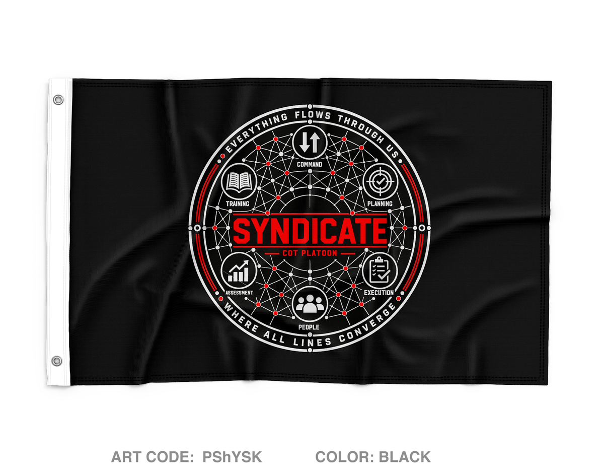 Syndicate Wall Flag - PShYSK