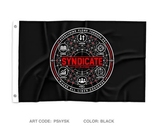 Syndicate Wall Flag - PShYSK