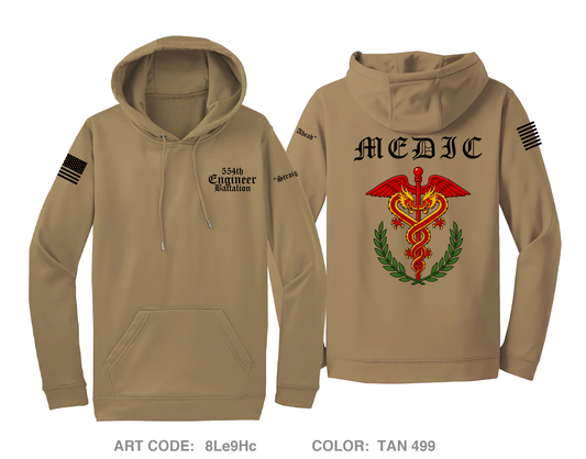 554 EN BN MEDICS Hi-Tech Performance Hoodie - 8Le9Hc