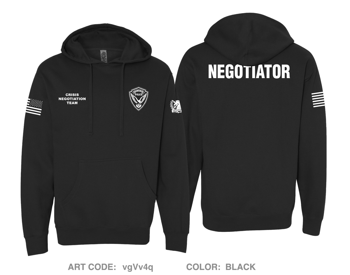Crisis negotiations unit Comfort Unisex Hooded Sweatshirt - vgVv4q
