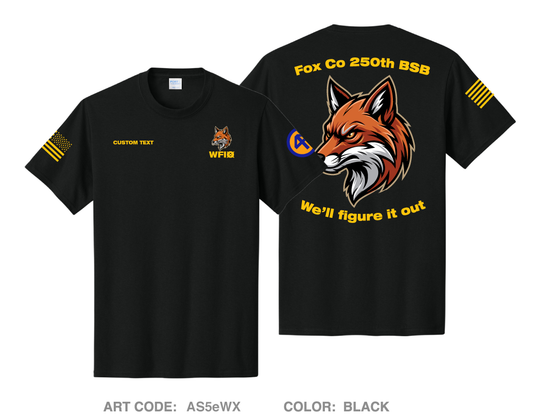 CUSTOM Fox Co 250th BSB Comfort Unisex Cotton SS Tee Fundraising Collection - AS5eWX