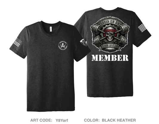 386th Engineer Battalion Comfort Unisex Triblend SS Tee - Y8Yarf