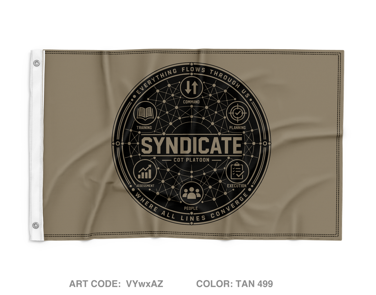 Syndicate Wall Flag - VYwxAZ