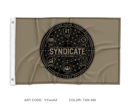 Syndicate Wall Flag - VYwxAZ