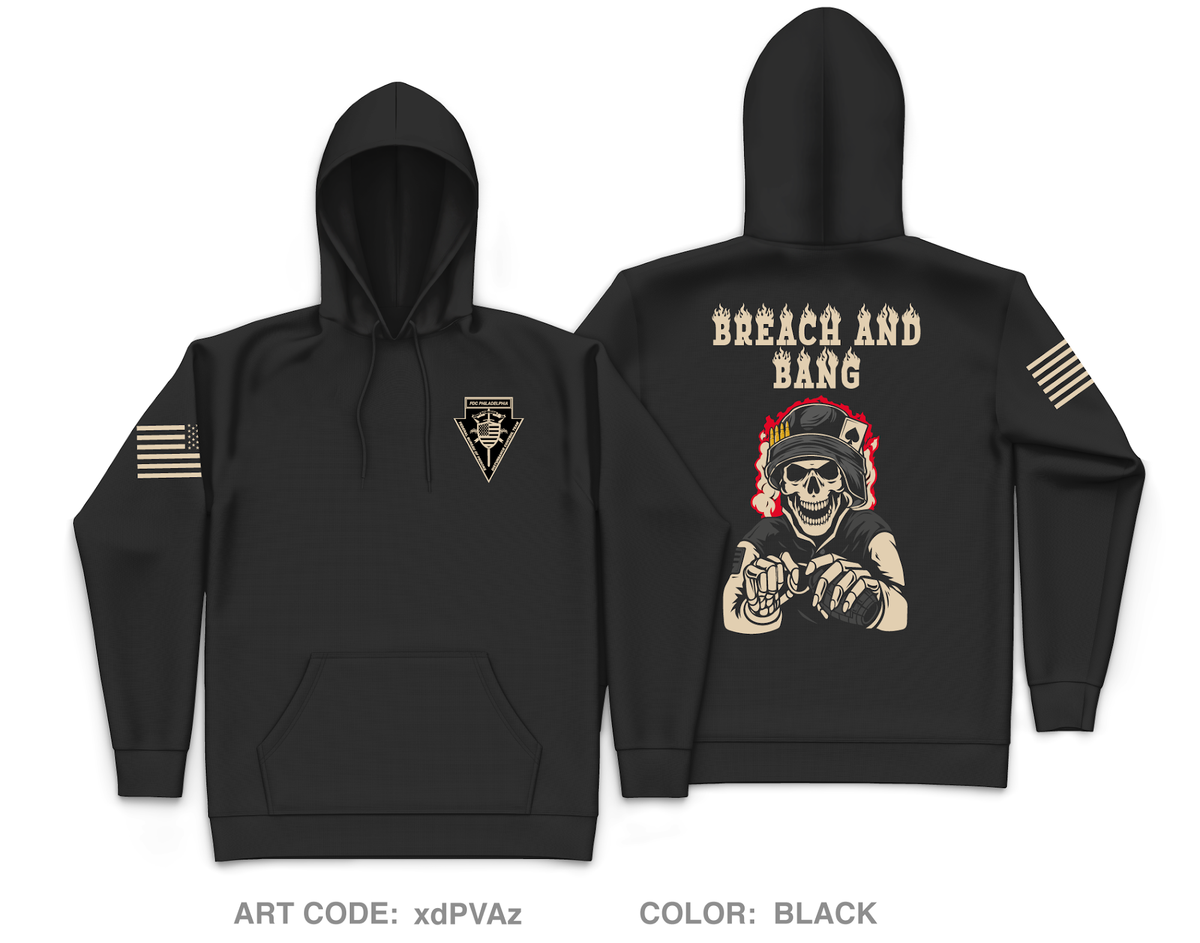 FDC Philadelphia DCT Core Men's Hooded Performance Sweatshirt - xdPVAz