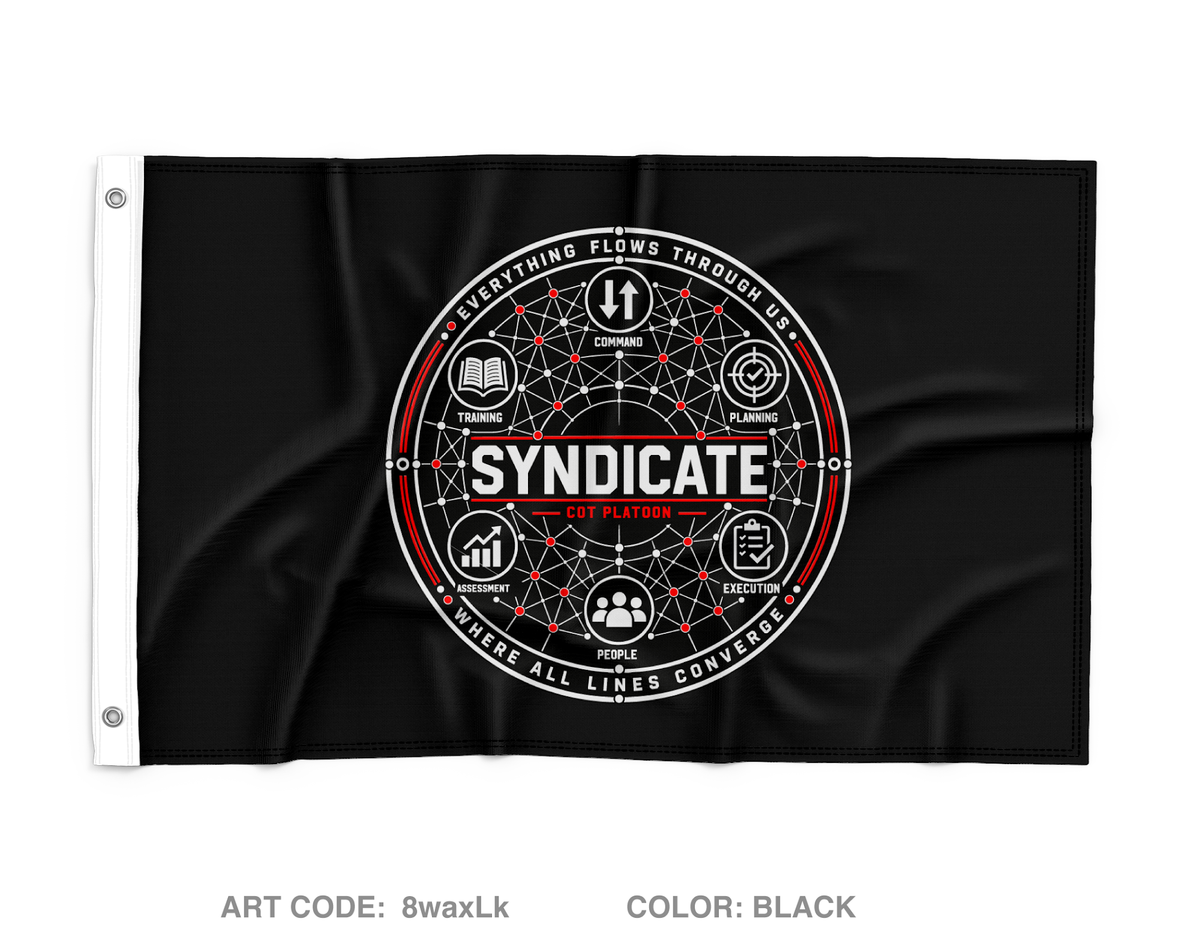Syndicate Wall Flag - 8waxLk
