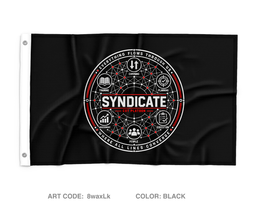 Syndicate Wall Flag - 8waxLk