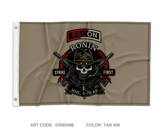 RECON 4-70AR Wall Flag - GW8DMB