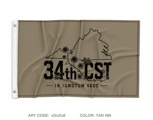 34th Civil Support Team Wall Flag - xGnZu8