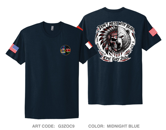 MESG-2 Detachment Bahrain Comfort Unisex Cotton SS Tee - G3ZOC9
