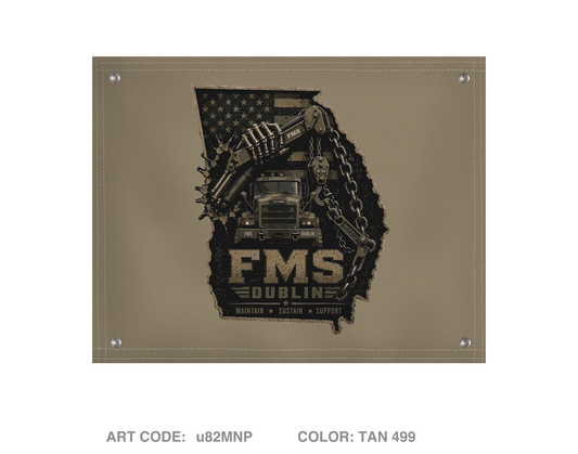 FMS Dublin Fundraising Collection Banner Flag - u82MNP