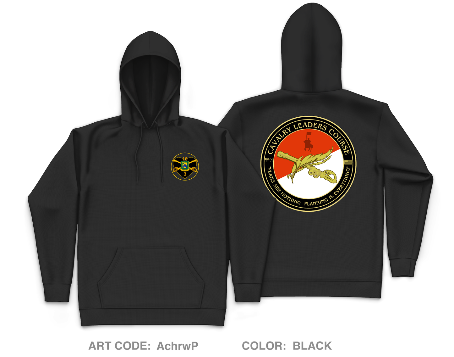 CLC, 3-16 CAV Core Men's Hooded Performance Sweatshirt - AchrwP