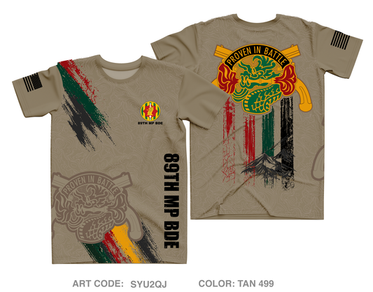 89th MP BDE Core Men's SS Performance Tee - SYU2QJ