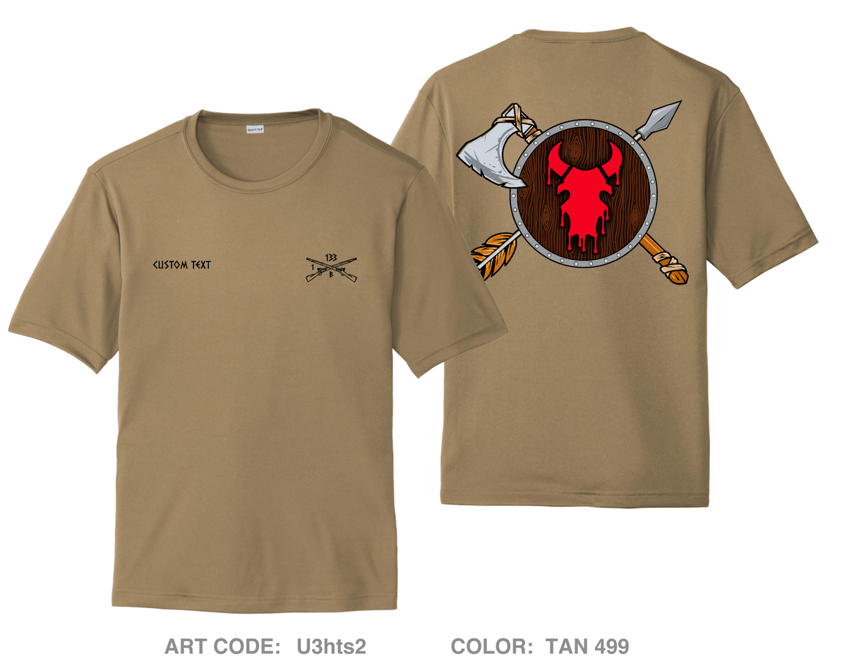 CUSTOM CO B 1-133 IN Hi-Tech Performance Unisex SS Tee - U3hts2