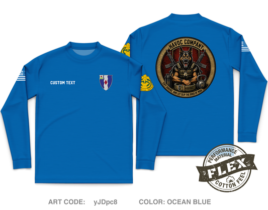 CUSTOM Hotel 1-61 Core Men's LS Flex Performance Tee - yJDpc8