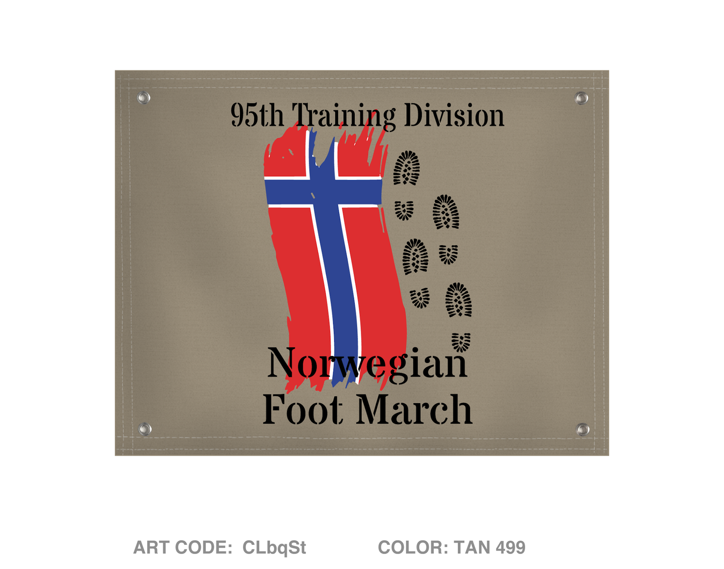 HHC, 95TH TD Banner Flag - CLbqSt