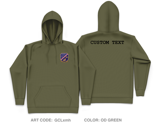 CUSTOM Marine Detachment Fort Gordon Core Men's Hooded Performance Sweatshirt - GCLxmh