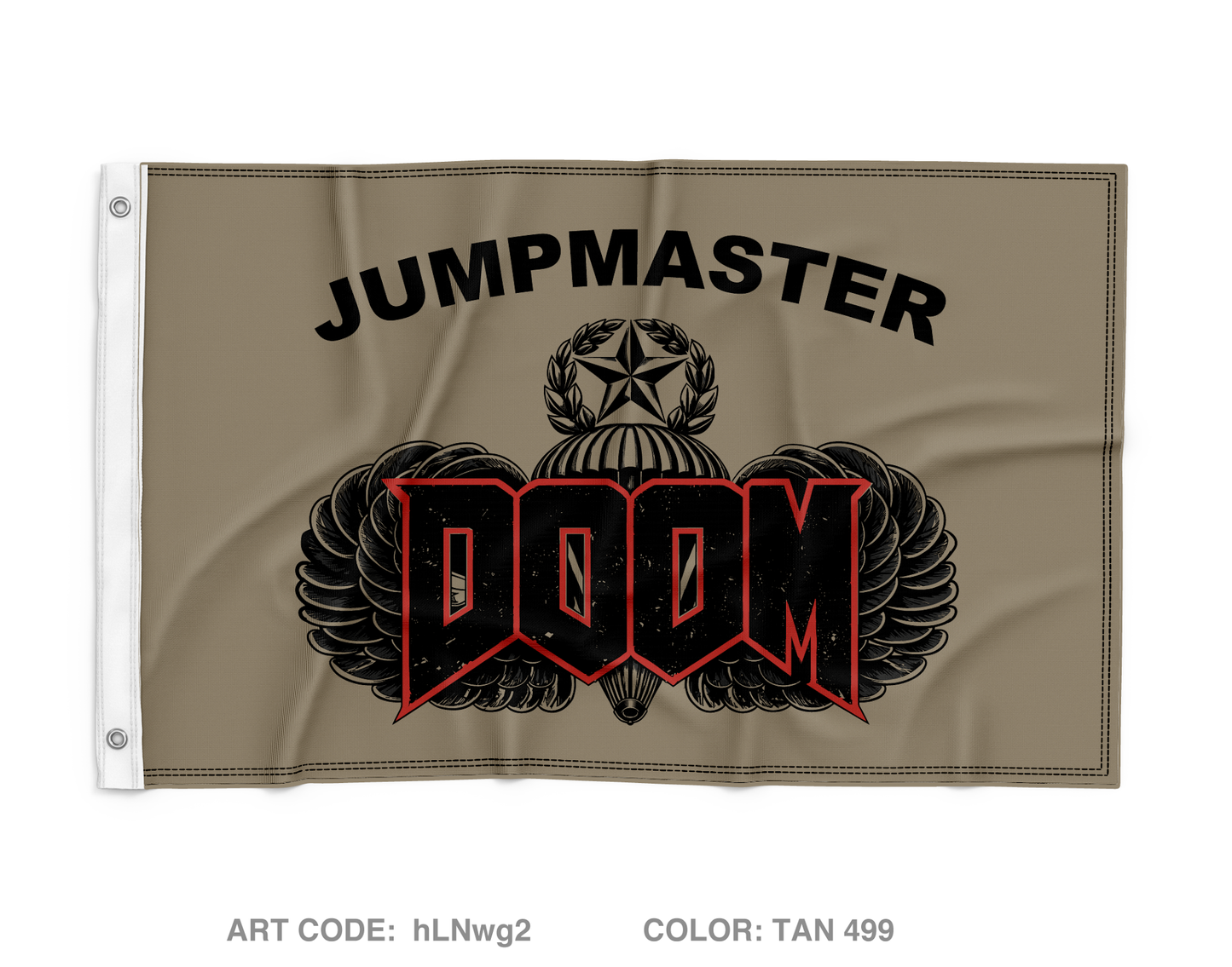 Doom 3-509 Wall Flag - hLNwg2