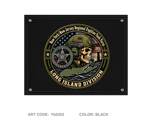 USMS NY/NJ RFTF Long Island Banner Flag - Yb5252